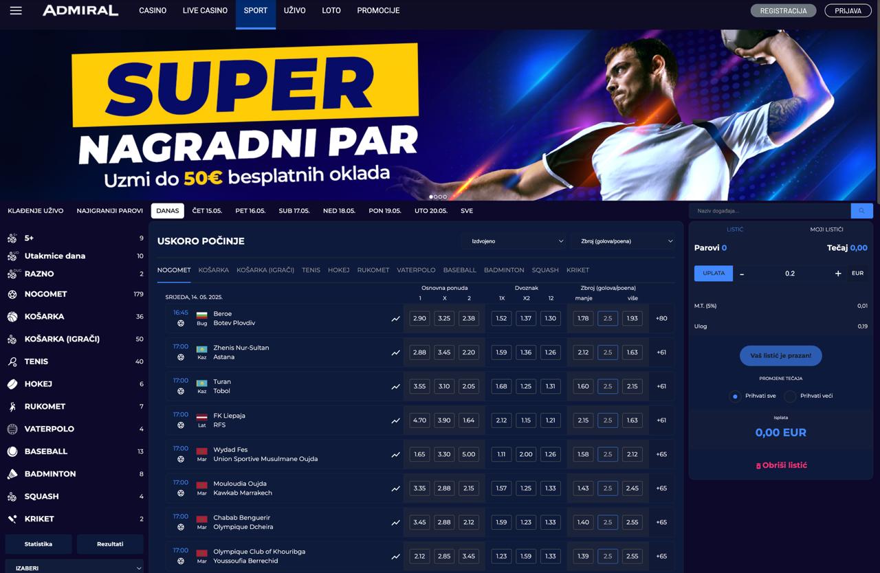 Admiral Bookmaker
