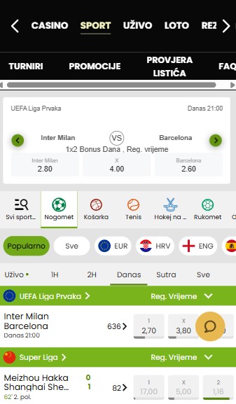 Arenabet Homepage