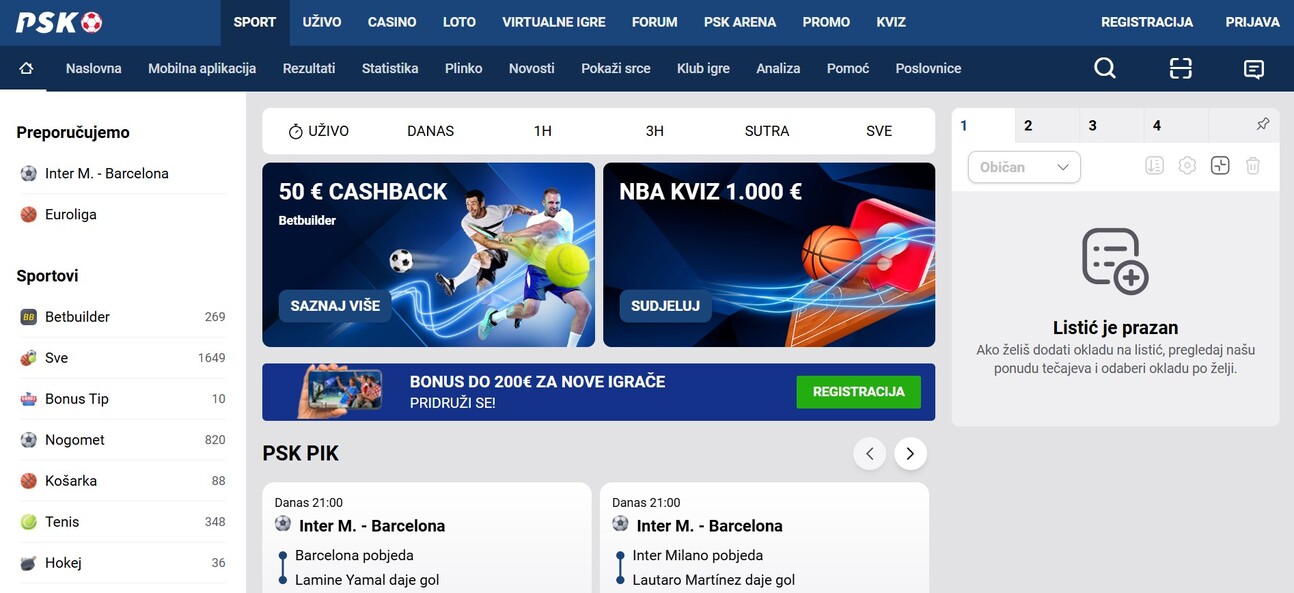 PSK Homepage 