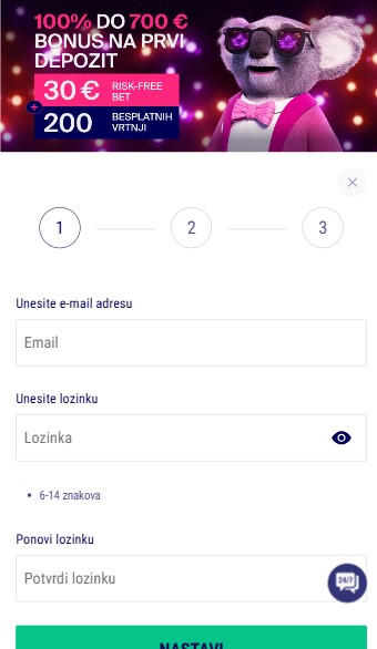 Registracija Favbet
