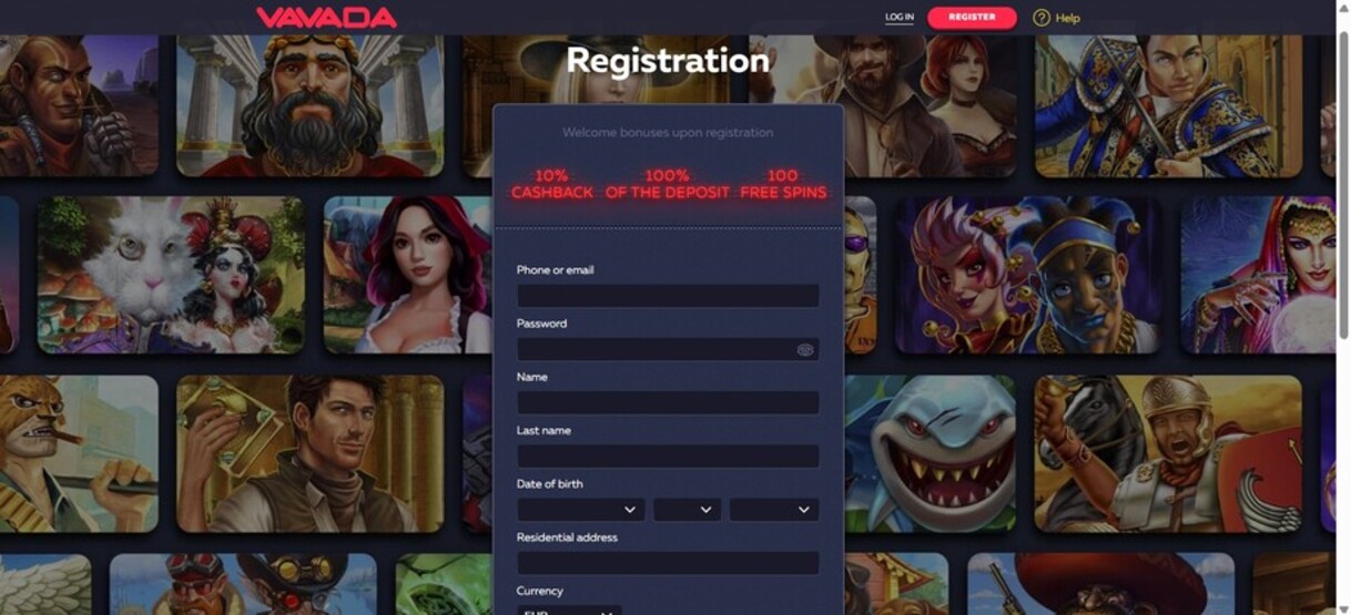 VAVADA Croatia Sports Registracija