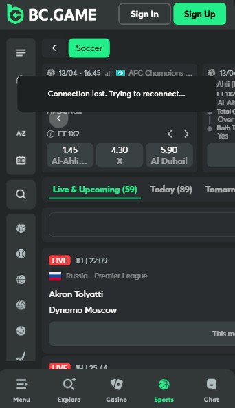 BCGame Hrvatska naslovna stranica