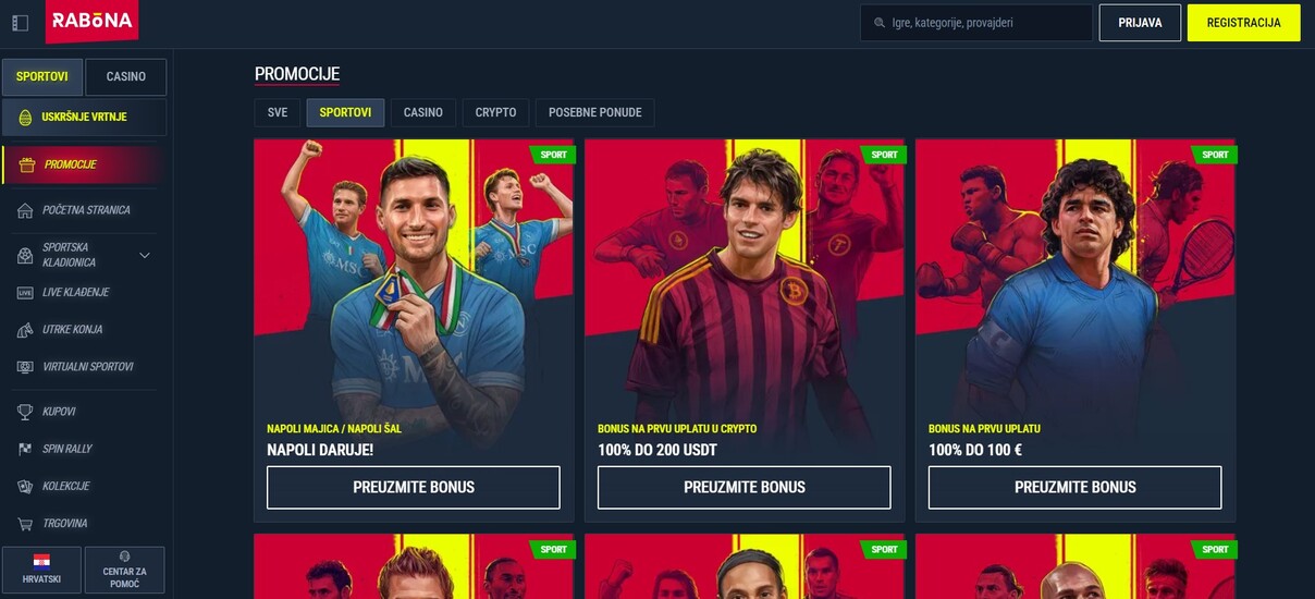 Rabona Hrvatska Promocije pc