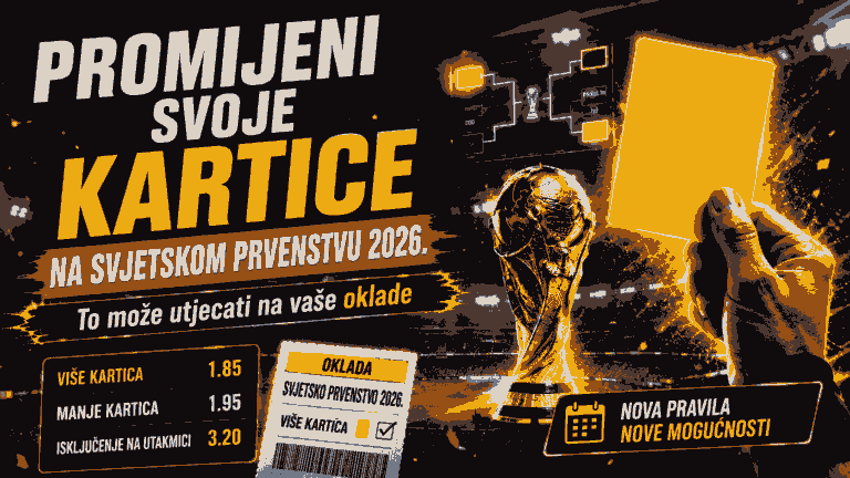 Novo pravilo o žutom kartonu za Svjetsko prvenstvo 2026