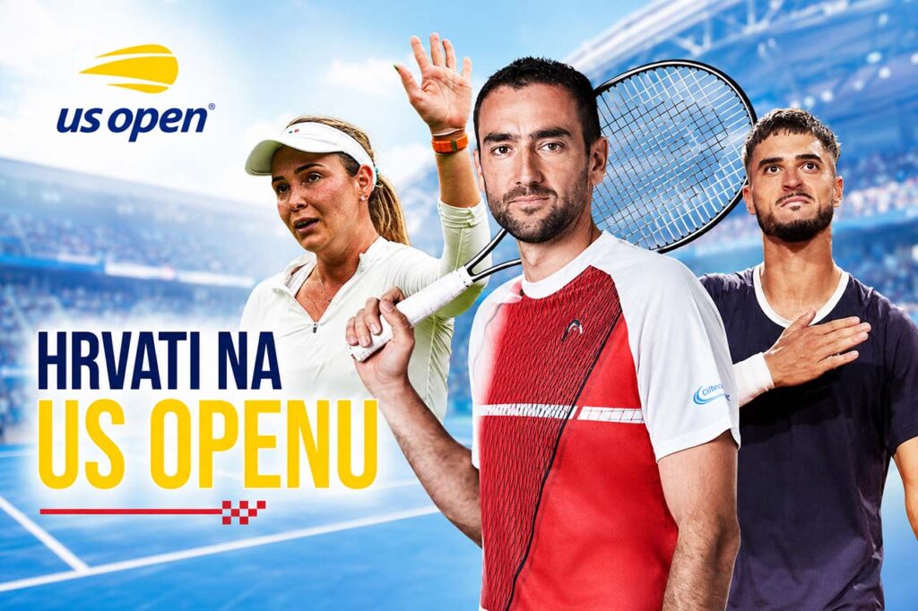 Hrvati na US Openu 2026 u New Yorku