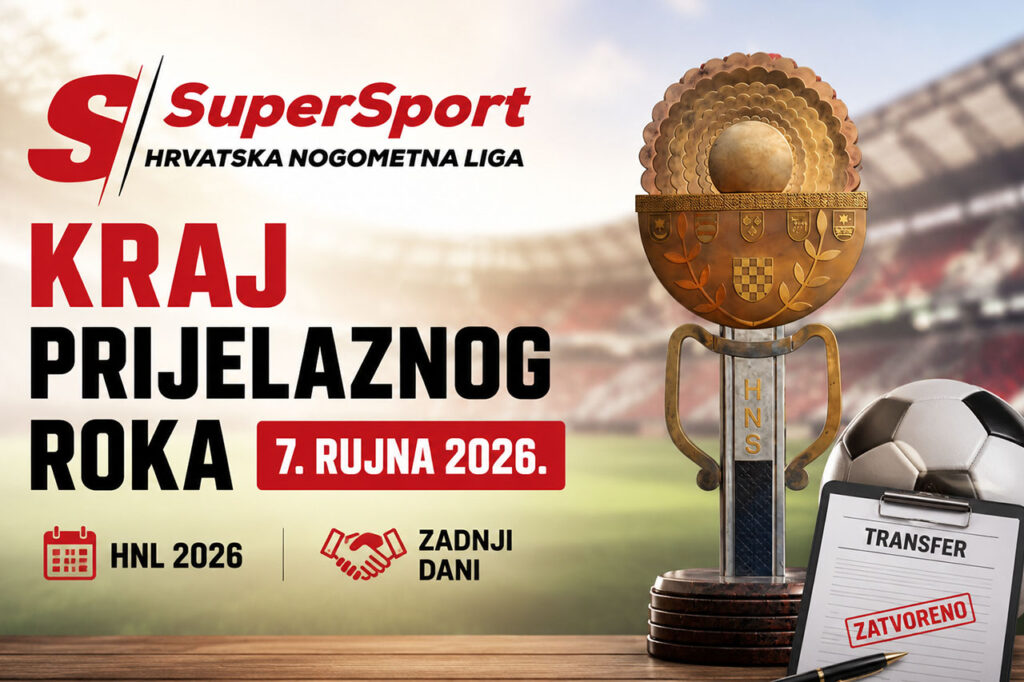 Prijelazni rok HNL 2026 završava 7. rujna