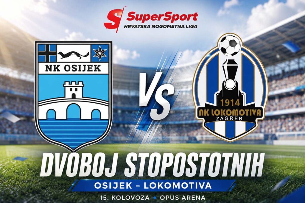 Osijek i Lokomotiva uoči velikog dvoboja na Opus Areni