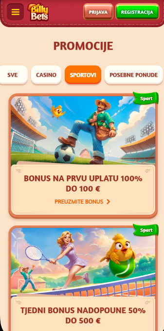 promocije billybets
